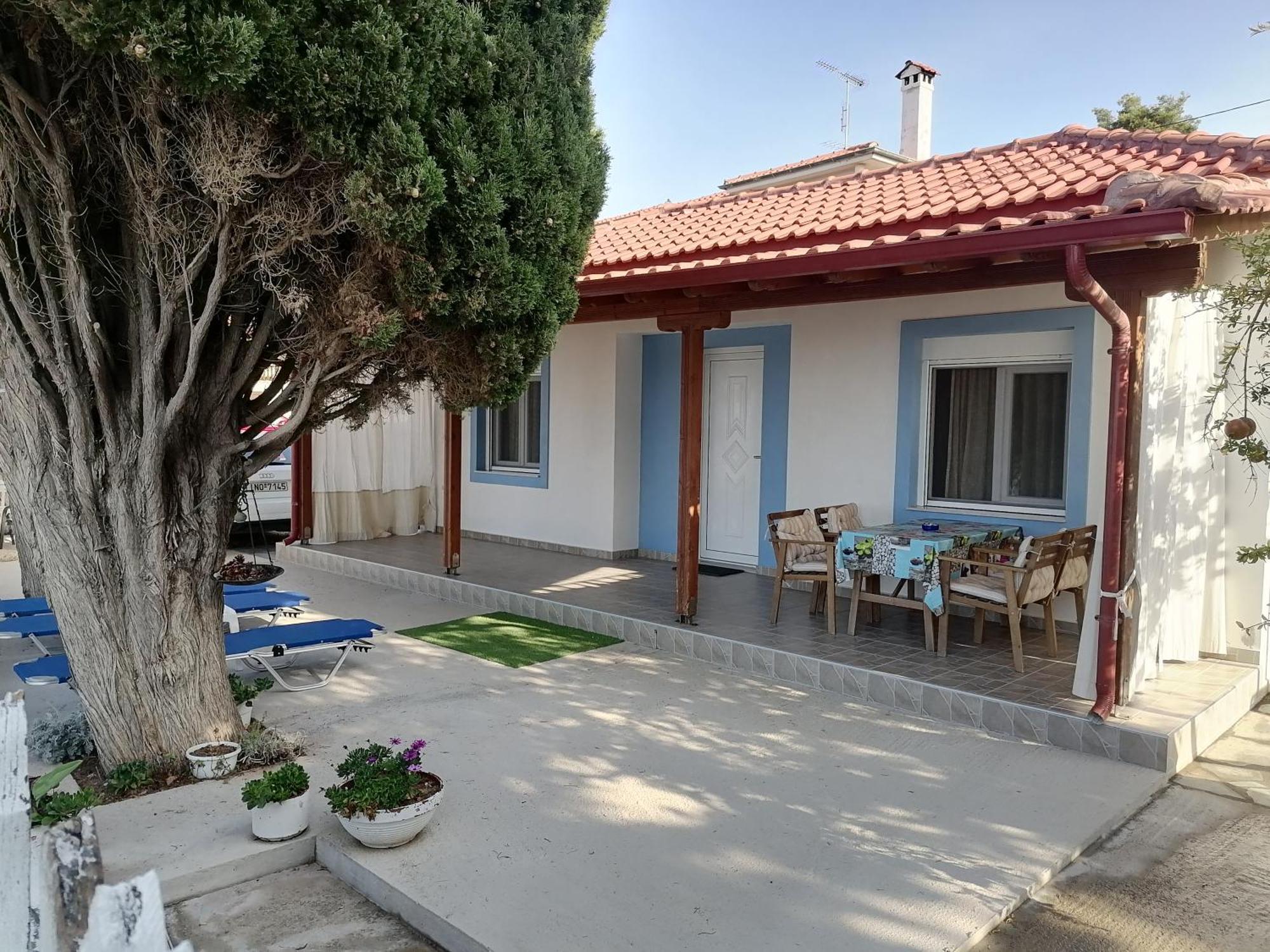 Porto Almira Beachfront House Нікіті Екстер'єр фото